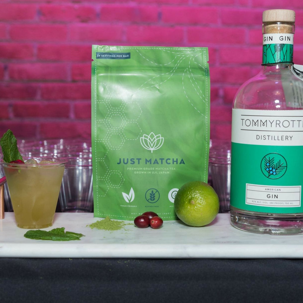 The Gin Mint Matcha Cocktail